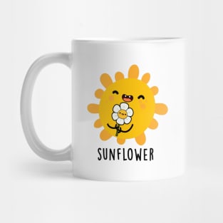 Sunflower Cute Sun And Flower Pun Mug